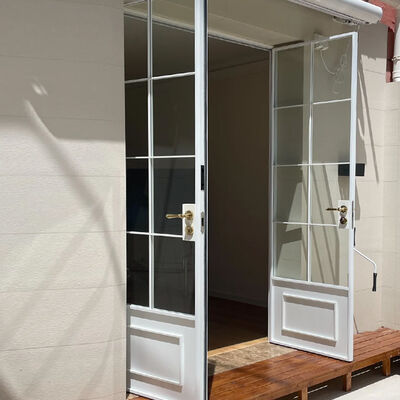 Buon prezzo Modern Original Factory Aluminum French Door Aluminium Porte e finestre Materiali di produzione Termica di rottura impermeabile insonorizzante in linea