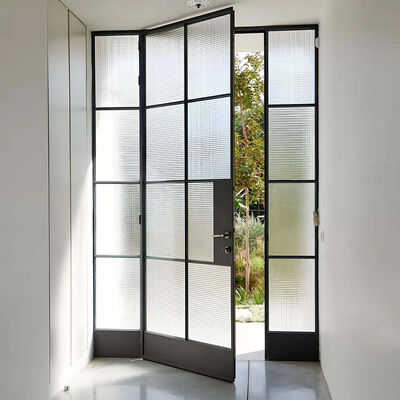 Bom preço Preço de Fábrica Alta Qualidade Design de Luxo Personalizar Portas Francesas de Alumínio Materiais para Fabricação de Janelas de Alumínio para Apartamento on-line