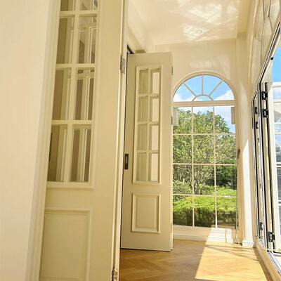 Good price Commercial Aluminum Frame French Door Window Fabrication Machinery Waterproof More 5-Year Warranty Villa Courtyard School online
