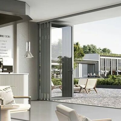 Giá tốt. Chất liệu cửa nhôm và cửa sổ hợp kim nhôm gia cố cao cấp Cửa gấp chống muỗi cho phòng khách trực tuyến