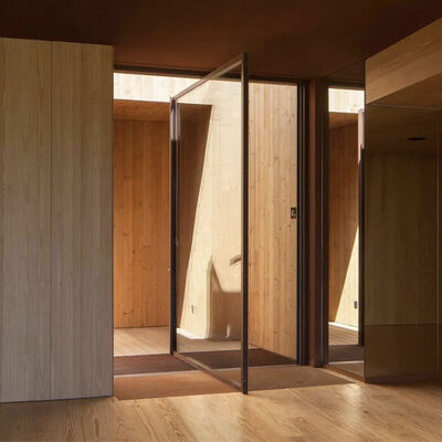 Bon prix Système de porte et de fenêtre en aluminium pivoté pour les maisons de luxe et les appartements en ligne