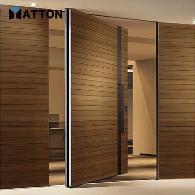 Bon prix Porte pivotante en aluminium imperméable à l'eau de haute qualité de design moderne pour villa et appartement Entrée avant Externe usage résidentiel de luxe en ligne