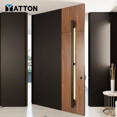 Bom preço Alta Qualidade de Fábrica Directo Interior Moderno Apartamento Quarto Anti-roubo Porta Pivotal Nova Chegada on-line
