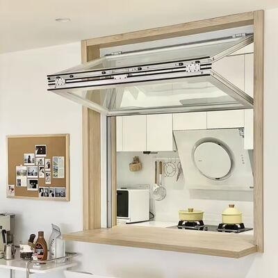 Buon prezzo Finestre e porte pieghevoli in lega di alluminio, finestre, accessori in alluminio per hotel e ville - a prova di uragano con alte prestazioni in linea