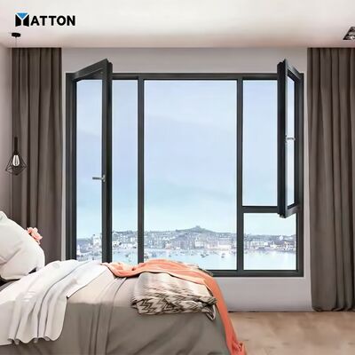 Good price House Customized Aluminum Casement Window Soundproof New Design Windows Thermal Break for Villas online